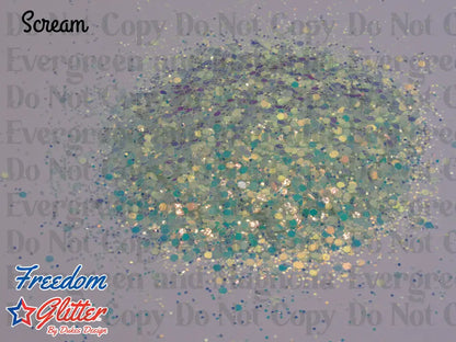Scream (Glow Glitter)