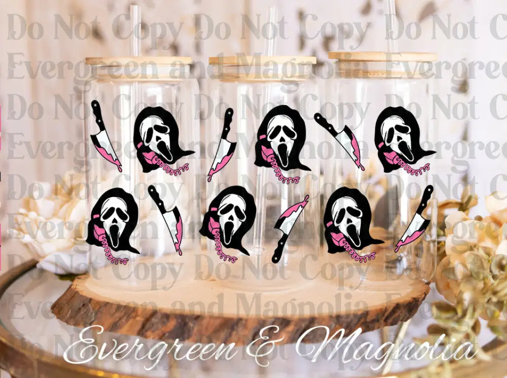 ScreamPink UV DTF print