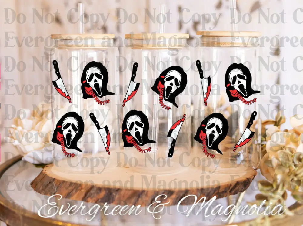 ScreamRed UV DTF print