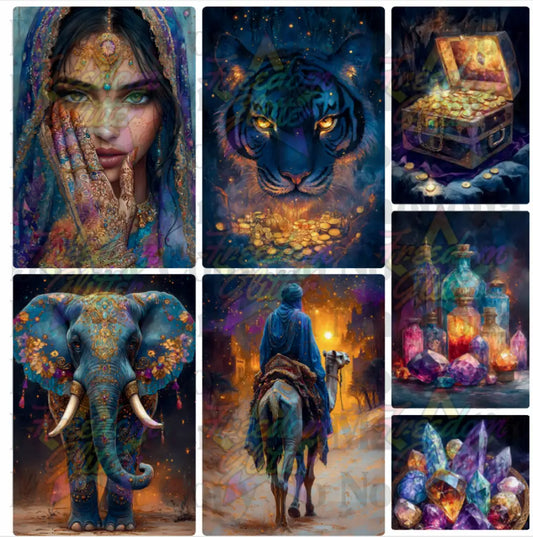 Mixed Image Sheet - Arabian Nights (Printed Vinyl)