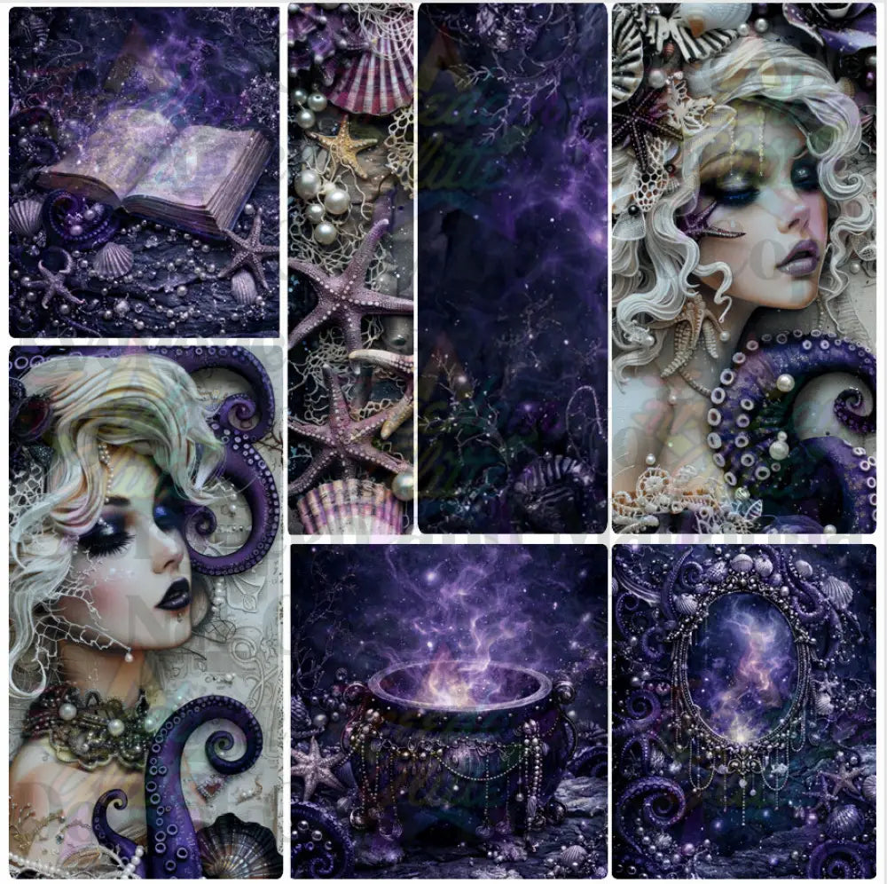 Mixed Image Sheet - Sea Witch (Printed Vinyl)