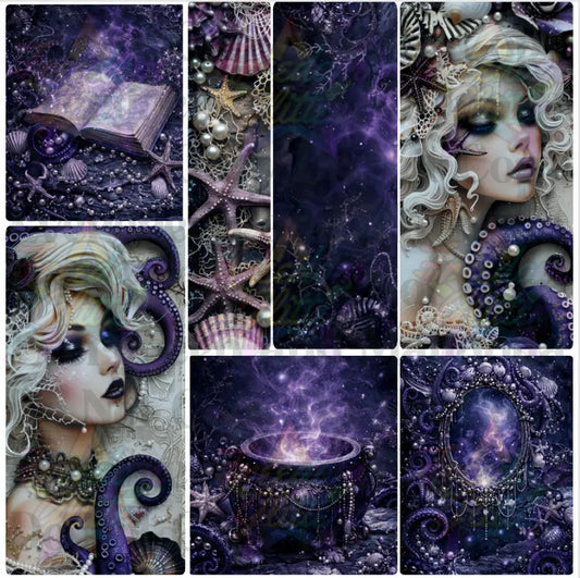Mixed Image Sheet - Sea Witch (Printed Vinyl)