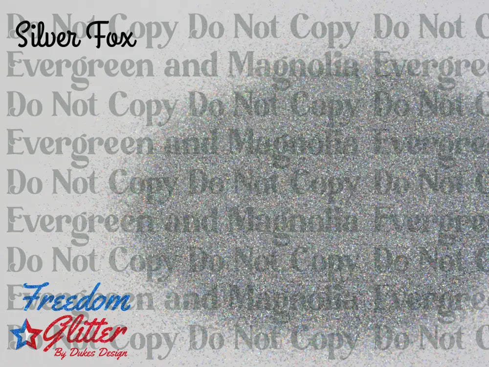 Silver Fox (Holographic Glitter)