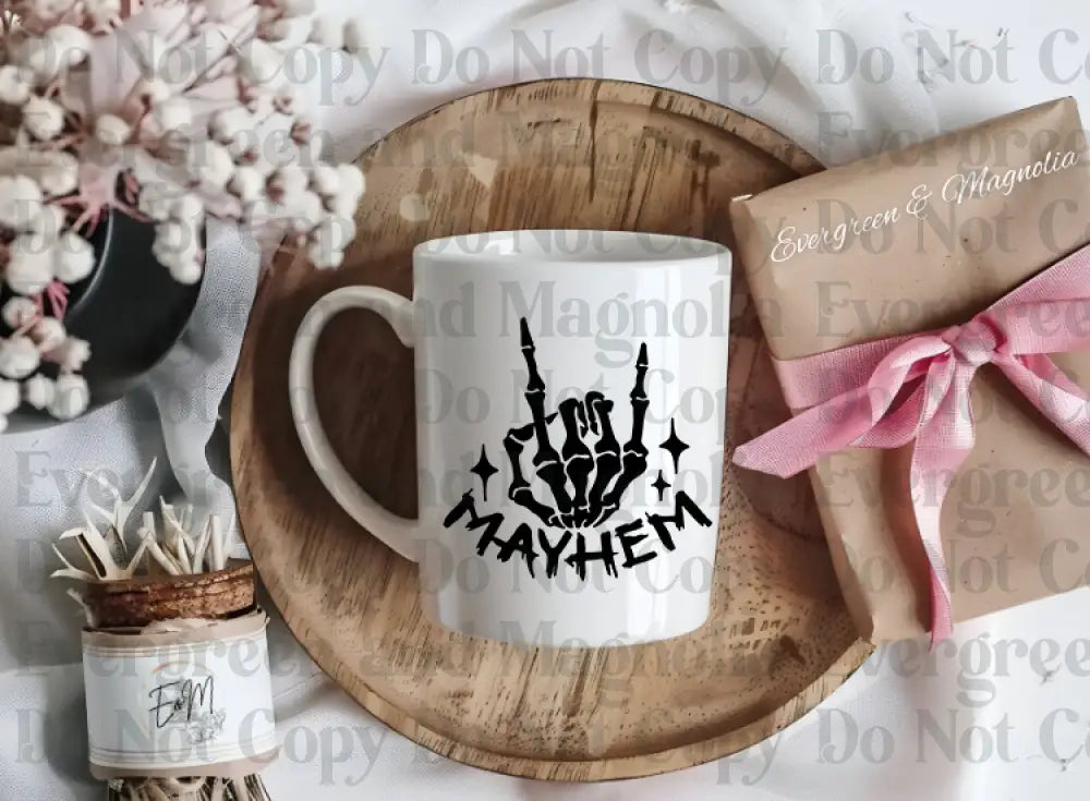 Skelly hand Mayhem Black