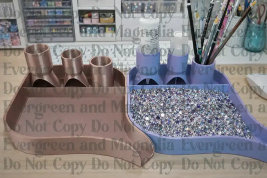 Sparkle Station (Bluish silver silk)