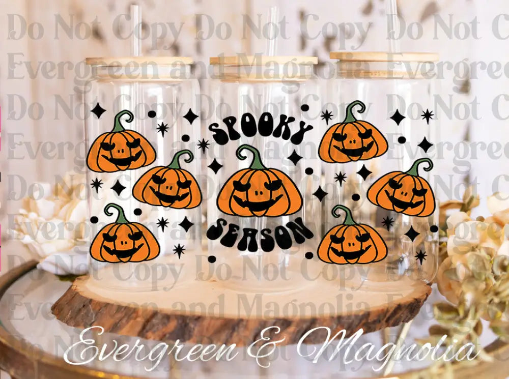 SpookySeason2 UV DTF print