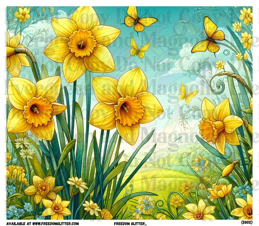 Spring Daffodils (Printed Vinyl)