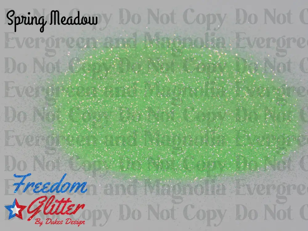 Spring Meadow (High Sparkle Iridescent Glitter)