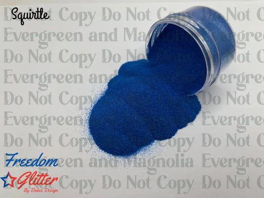 Squirtle (Pearl Shimmer Glitter)