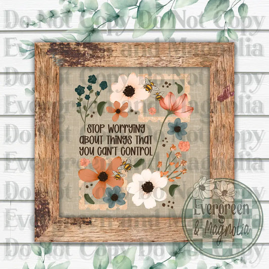 Stop Worrying Wild Flowers