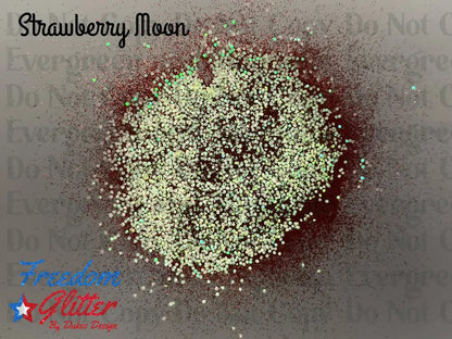 Strawberry Moon (Glow Glitter)
