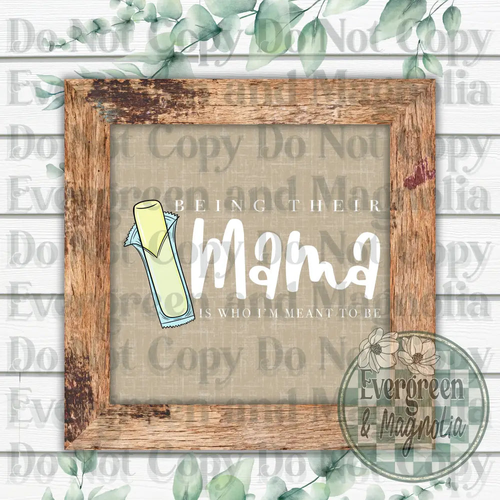 String cheese mama (white)
