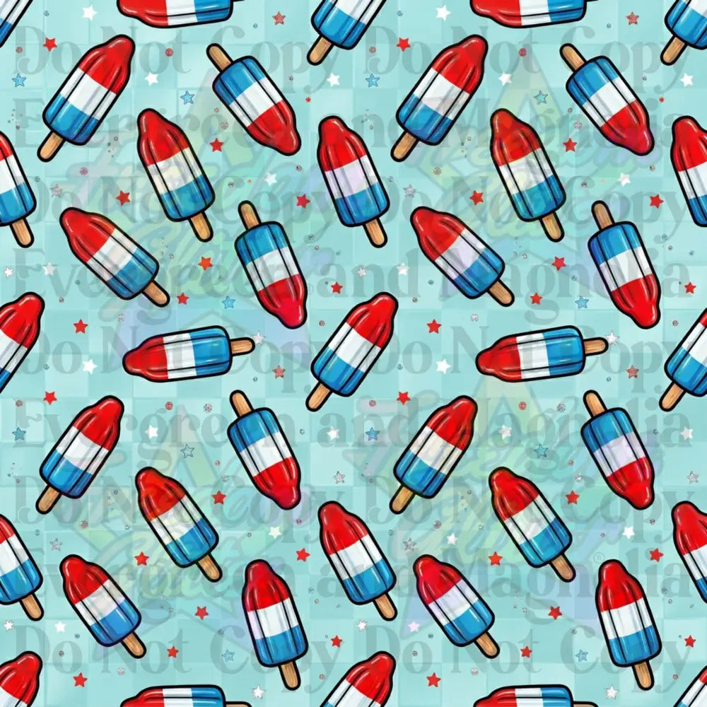 Summer Popsicles 1 (Printed Vinyl)