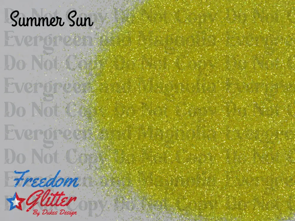 Summer Sun (High Sparkle Iridescent Glitter)