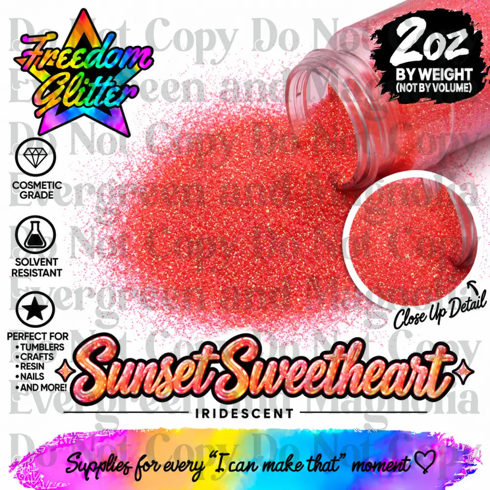 Sunset Sweetheart (Iridescent)