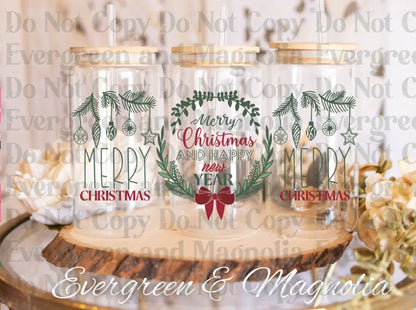 Sweet Christmas 16oz UvDTF Wrap Bundle