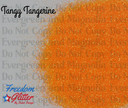 Tangy Tangerine (Iridescent Glitter)