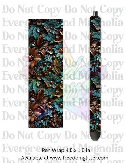 Tooled Leather 6 (Printed Vinyl)