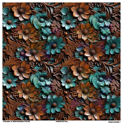 Tooled Leather 7 (Printed Vinyl)