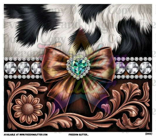 Tooled Leather & Cowhide 2 Wrap (Printed Vinyl)