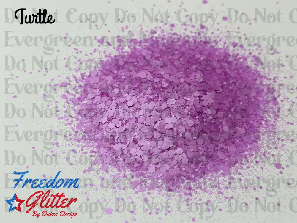 Turtle (Pearl Matte Glitter)