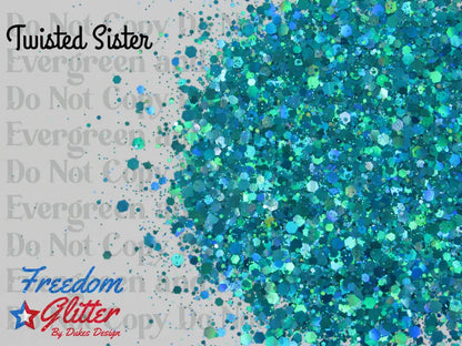 Twisted Sister (Holographic Glitter)
