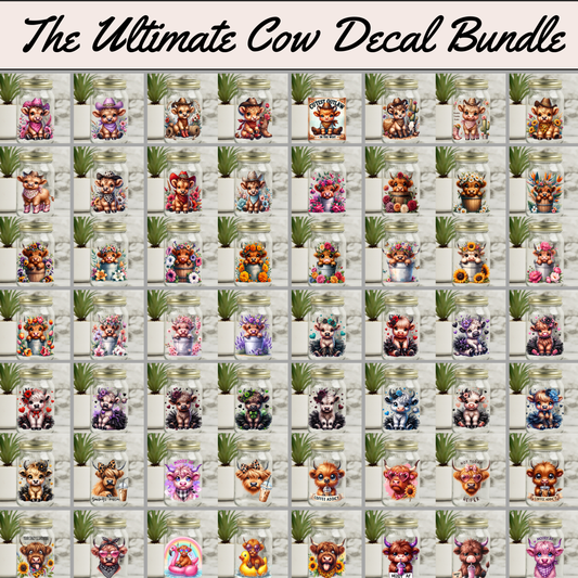 The Ultimate Cow Decal Bundle