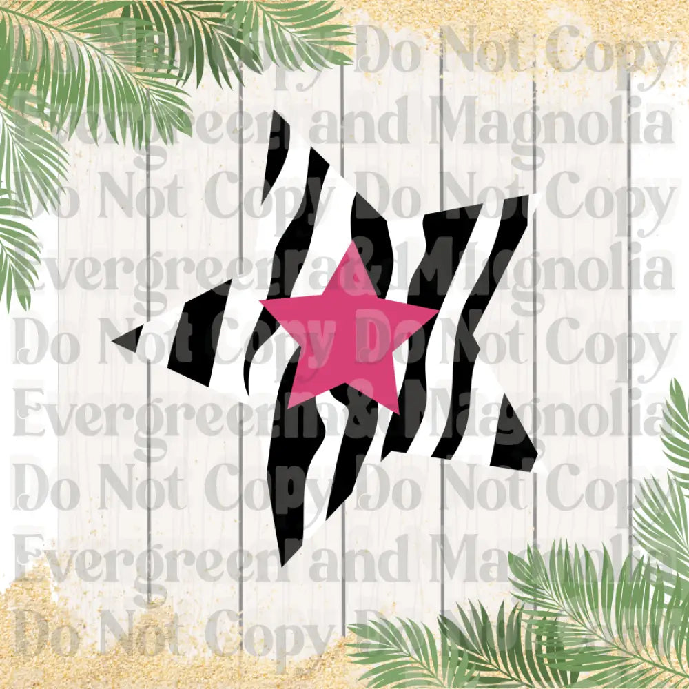 Zebra Star 3D Collection