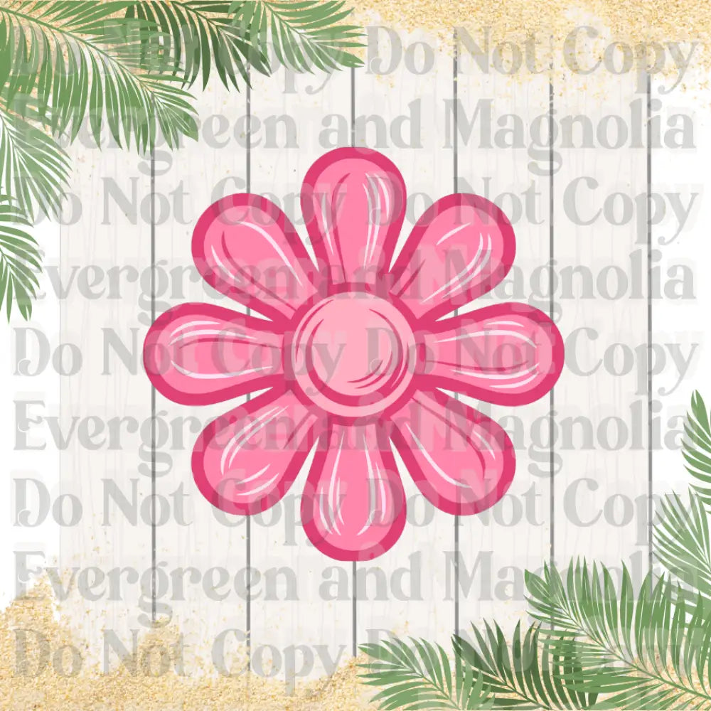 Pink Flower 3D Collection