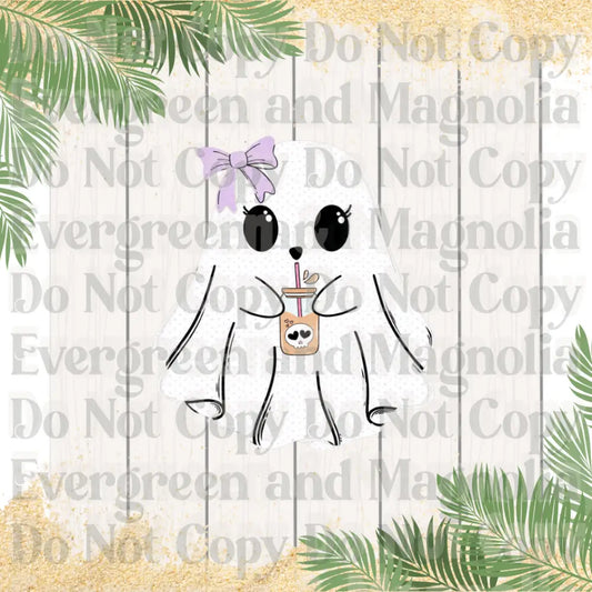 Iced Coffee Ghostie 3D Collection