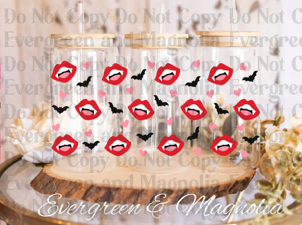 VampireLips UV DTF print