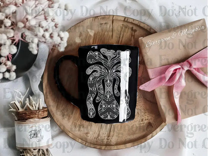 MIx Design Lace (26 Designs to Choose From) 3 inch / Vase Lace Decal