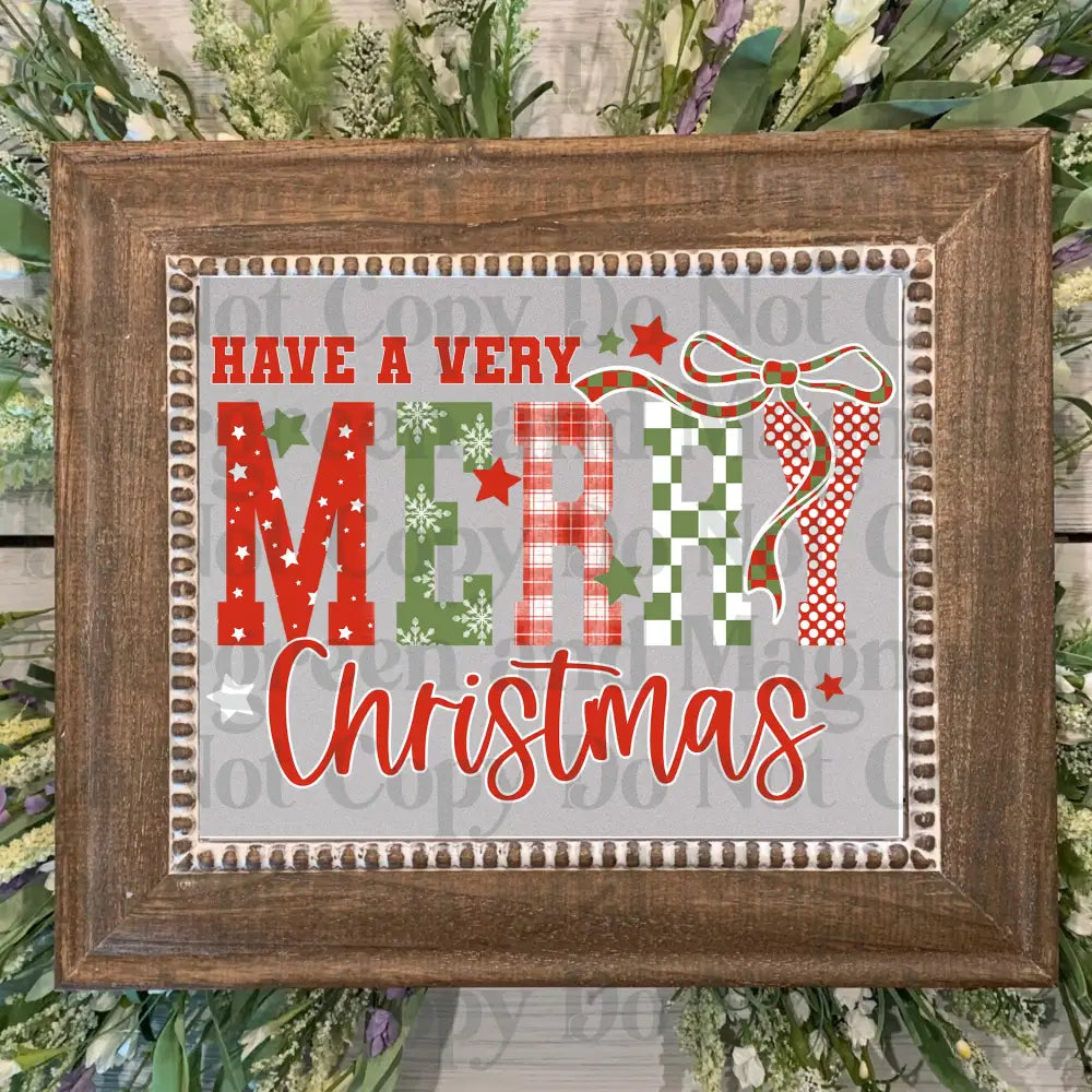 Very_Merry_Christmas_Red_And_Green