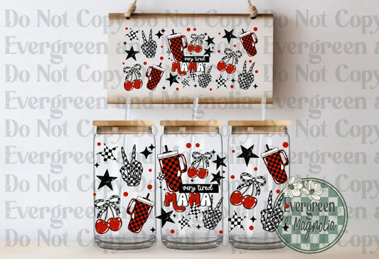 Very Tired Mama (Checkered)