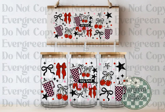 Very Tired Mama (Red)