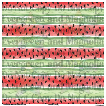 Watermelon 1 (Printed Vinyl)