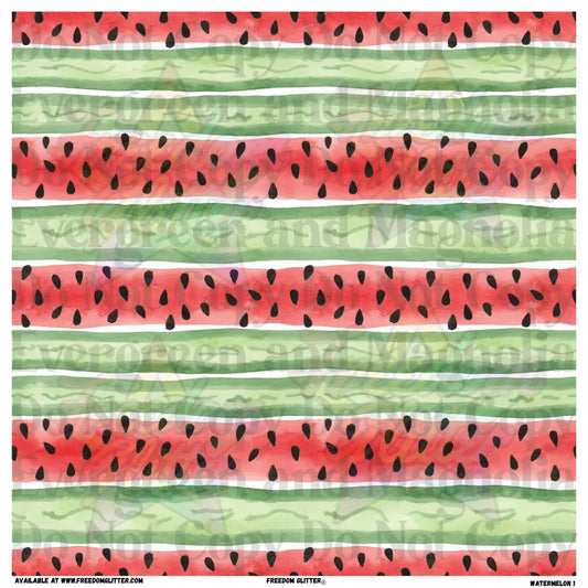 Watermelon 1 (Printed Vinyl)