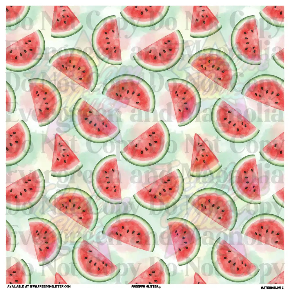 Watermelon 3 (Printed Vinyl)