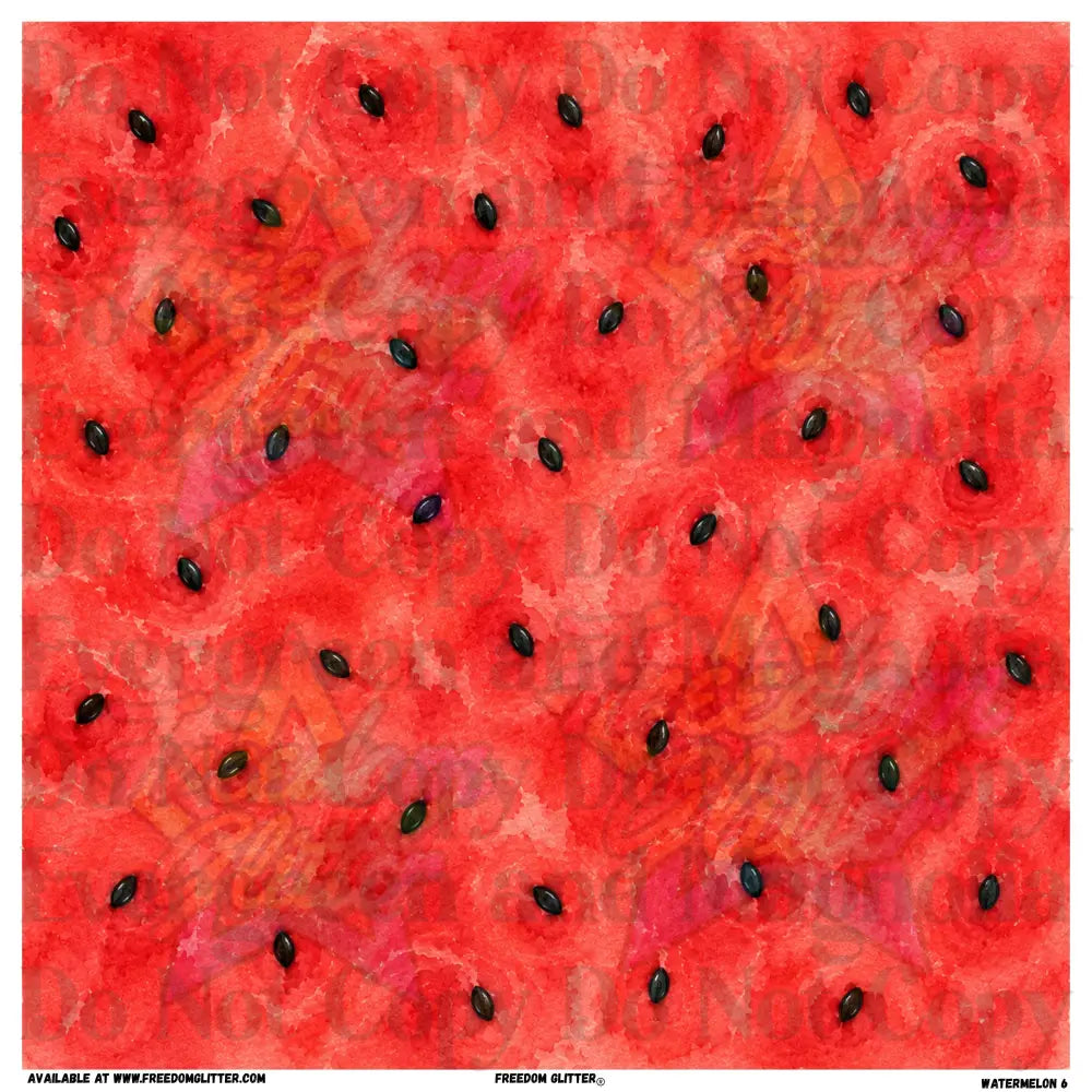 Watermelon 6 (Printed Vinyl)
