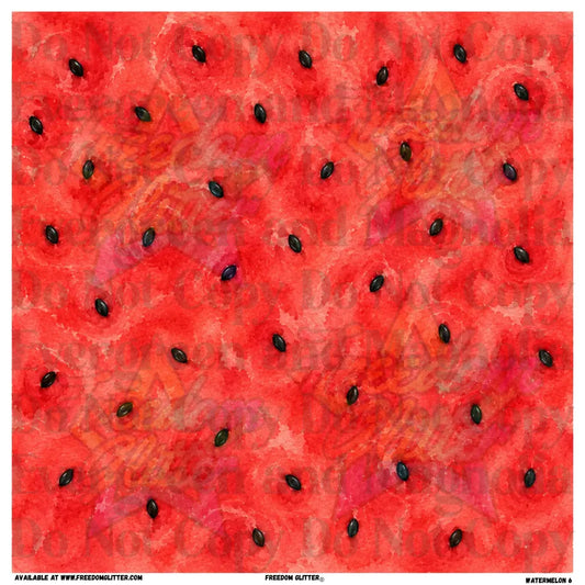 Watermelon 6 (Printed Vinyl)