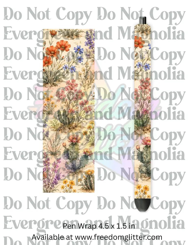 Western Blooms 2 (Printed Vinyl)