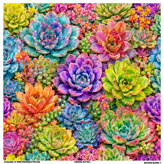 Western Blooms 3 (Printed Vinyl)