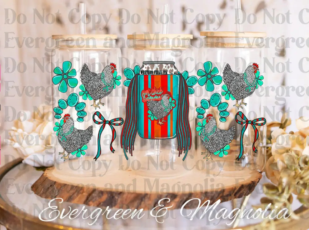 westernfeelswrap UV DTF print