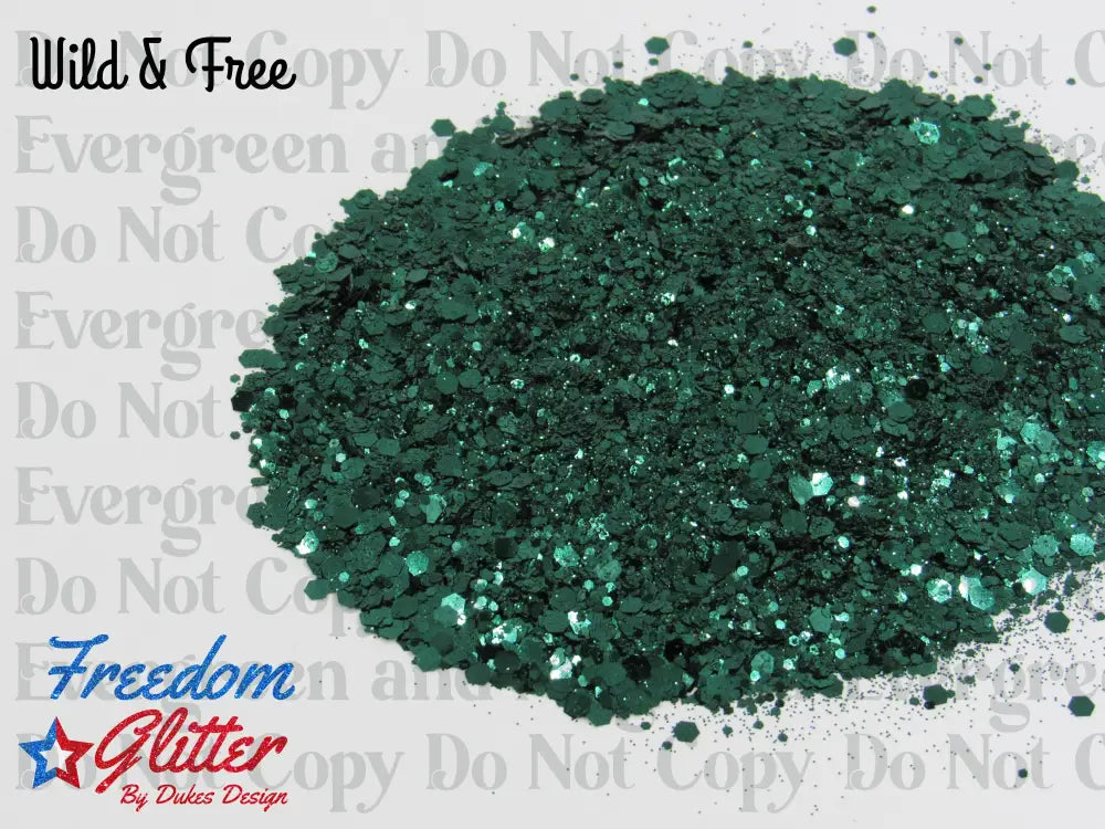 Wild & Free (Metallic Glitter)