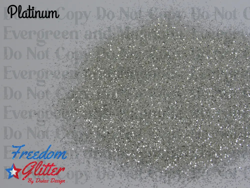 Platinum (Metallic Glitter)