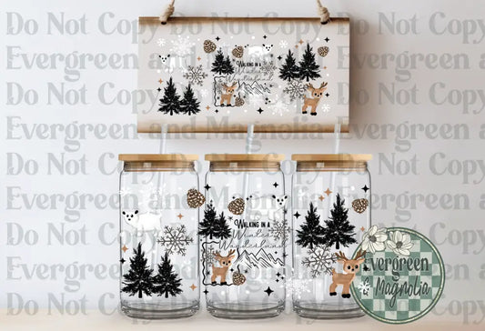 Winter Wonderland & Deer