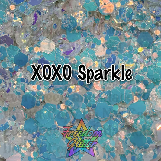 XOXO Sparkle (Pearl Iridescent Glitter)