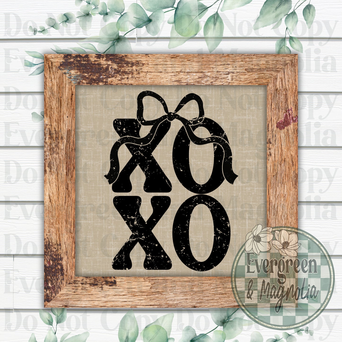 XOXO Grunge (Black)
