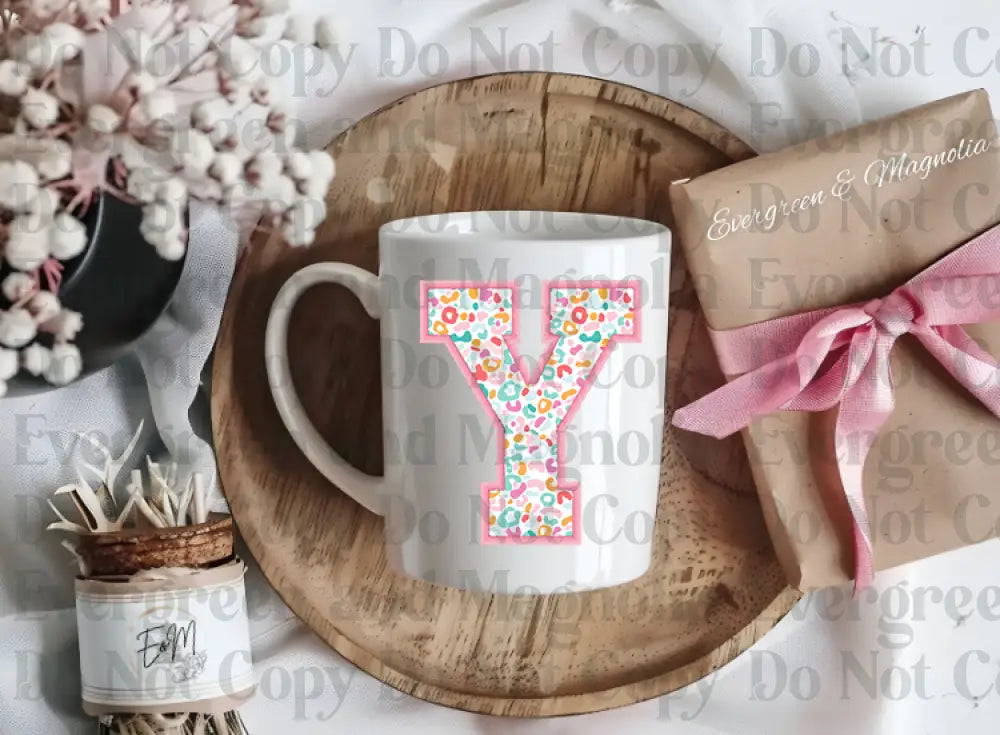 Floral Initials