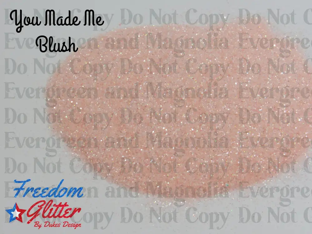 You Made Me Blush (Mirror Flash Glitter)